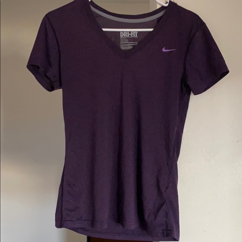 Purple Nike Dri-fit t-shirt
